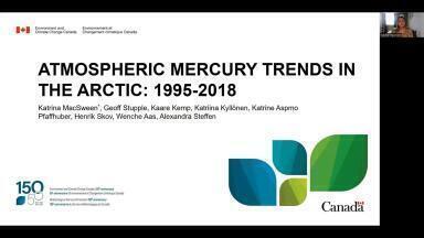 Updated Trends for Atmospheric Mercury in the Arctic: 1995-2018